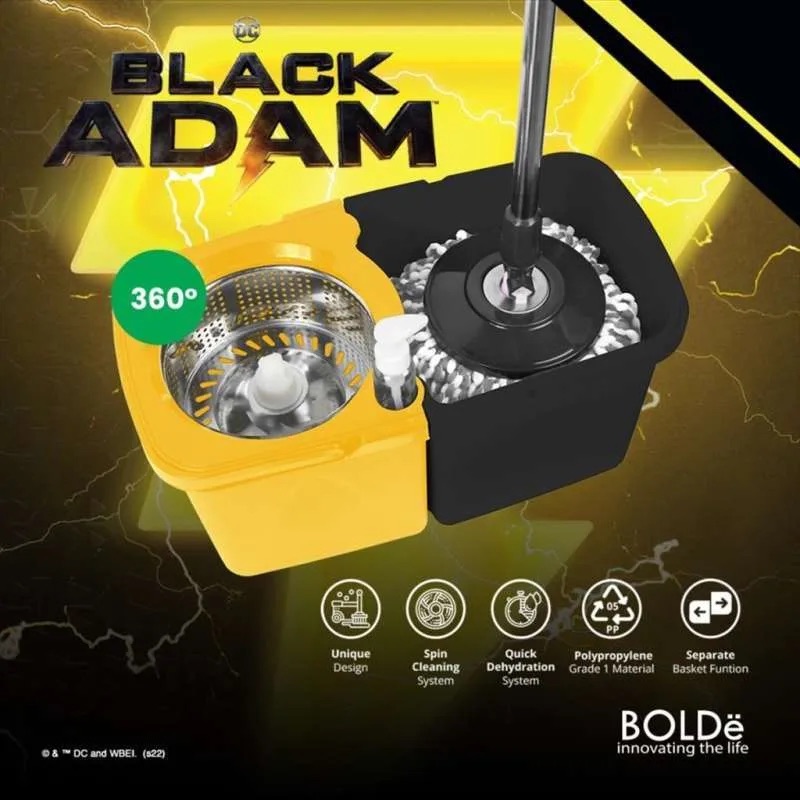 Bolde Super MOP Alat Pel Lantai Black Adam Edition